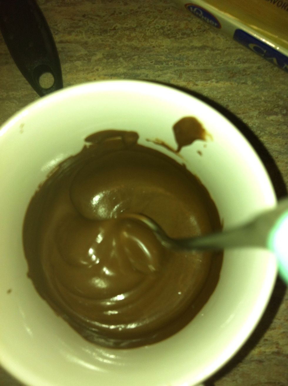 Make sure it is all melted