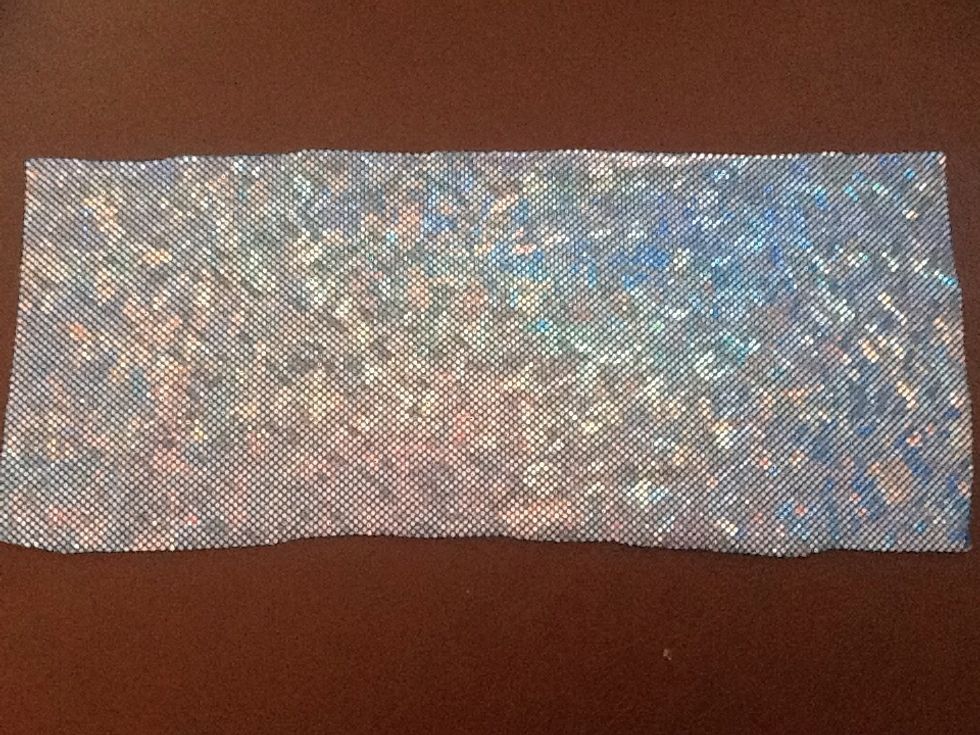 Make sure it's on the right side up before you glue