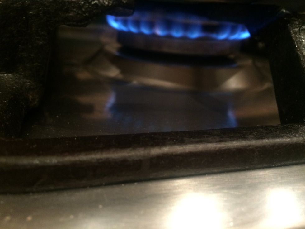 Make sure,low flame