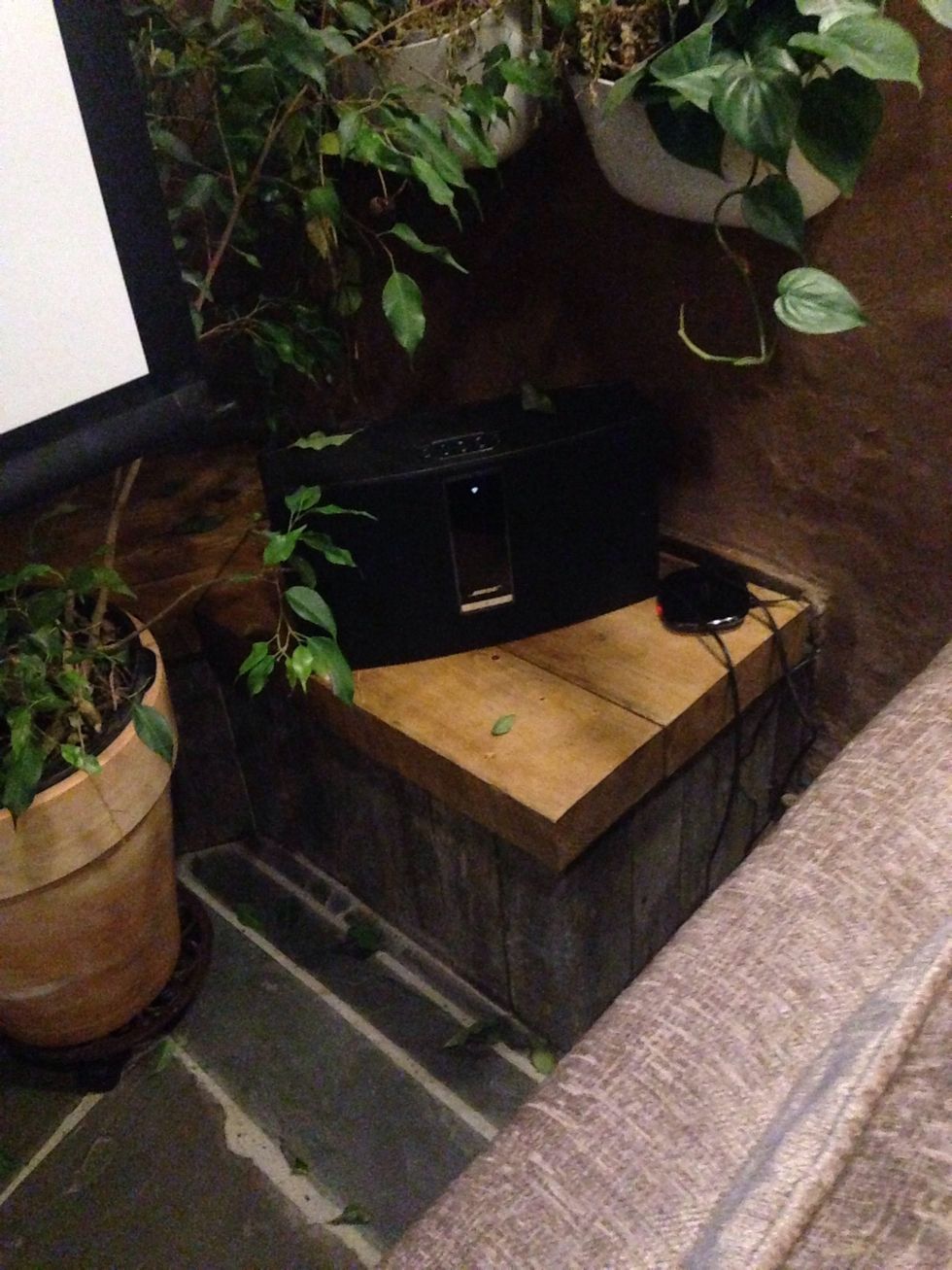 Make sure that the BOSE speaker is turned on