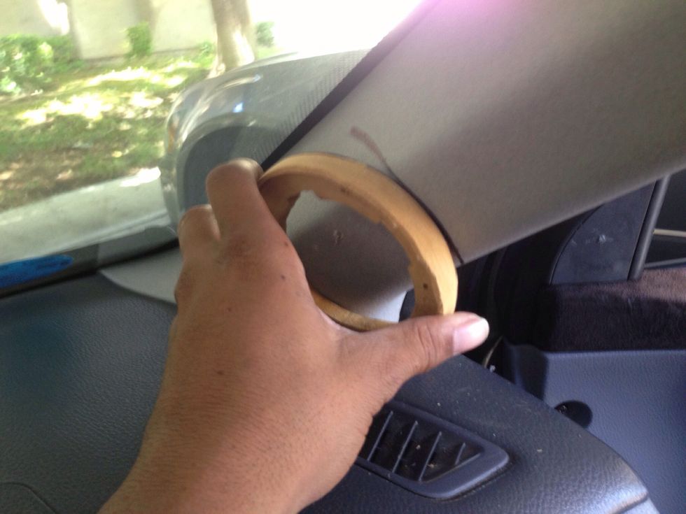 Make sure that the dash clearance is how you want it
