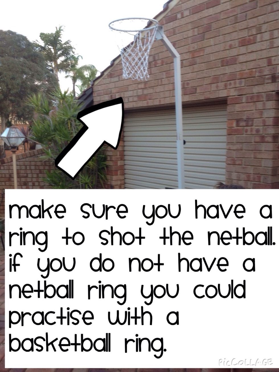 Make sure that the ring is tall to text how well your shooting is.