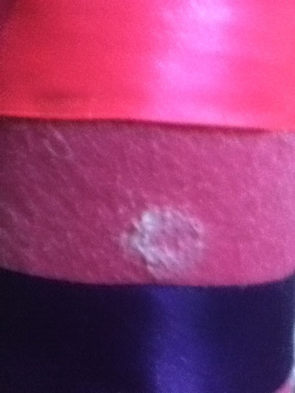 Make sure that you are not spray it from near or it will be like that