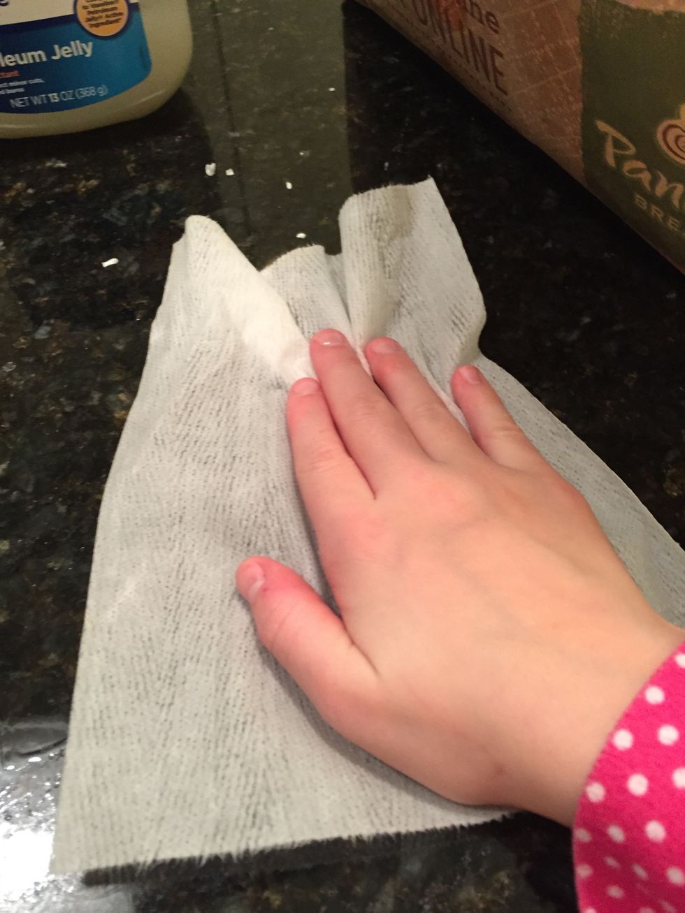 Make sure that you wipe the surface with cleaner or wipe