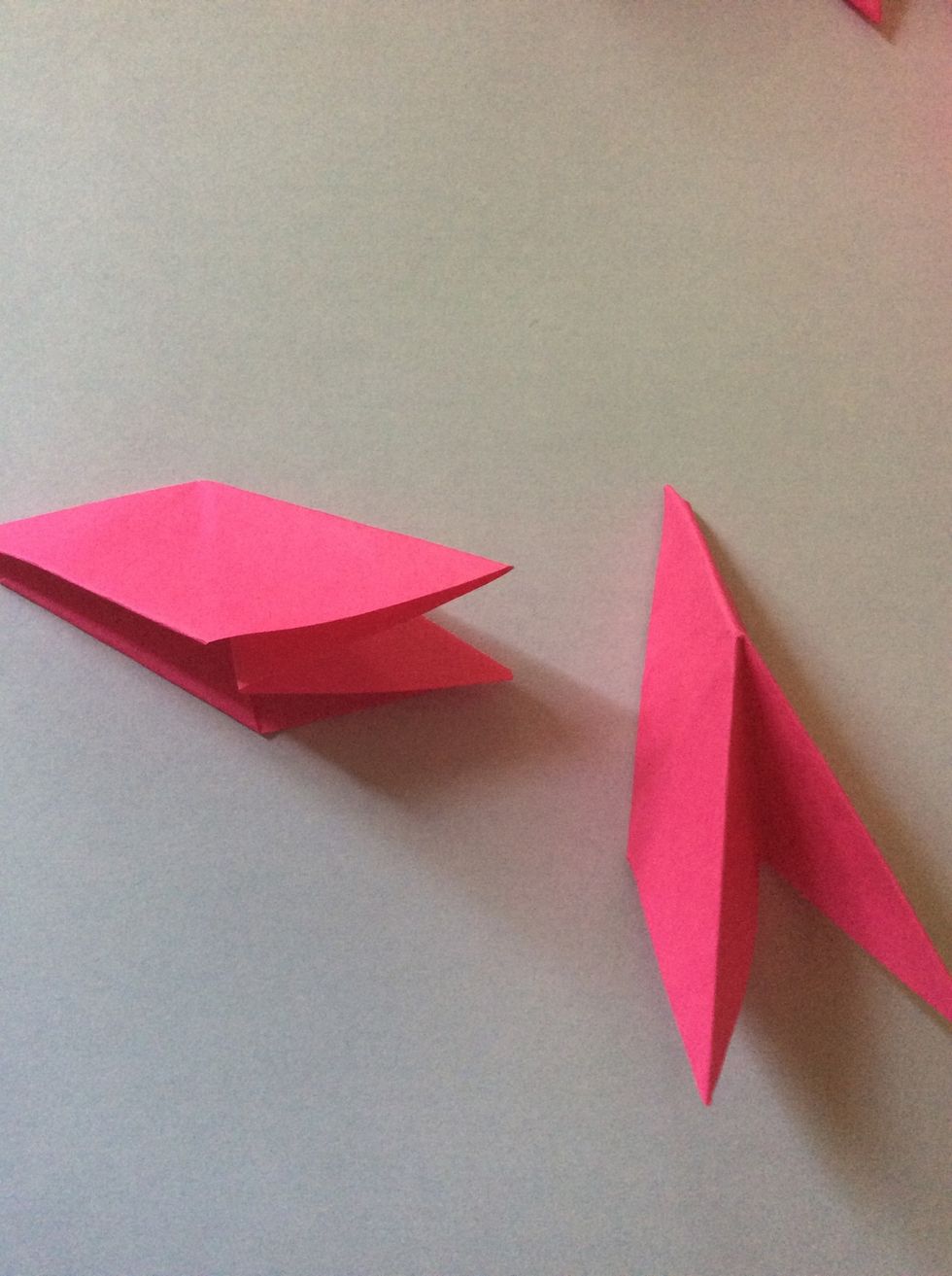 Make sure the 2 diamond shapes are facing the same way