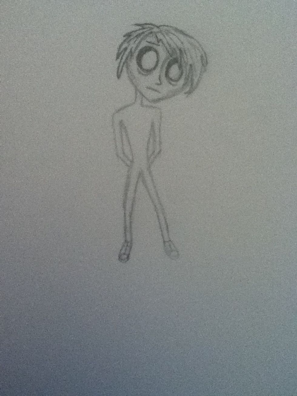 Make sure the arms and legs are thin and the torso is rather small