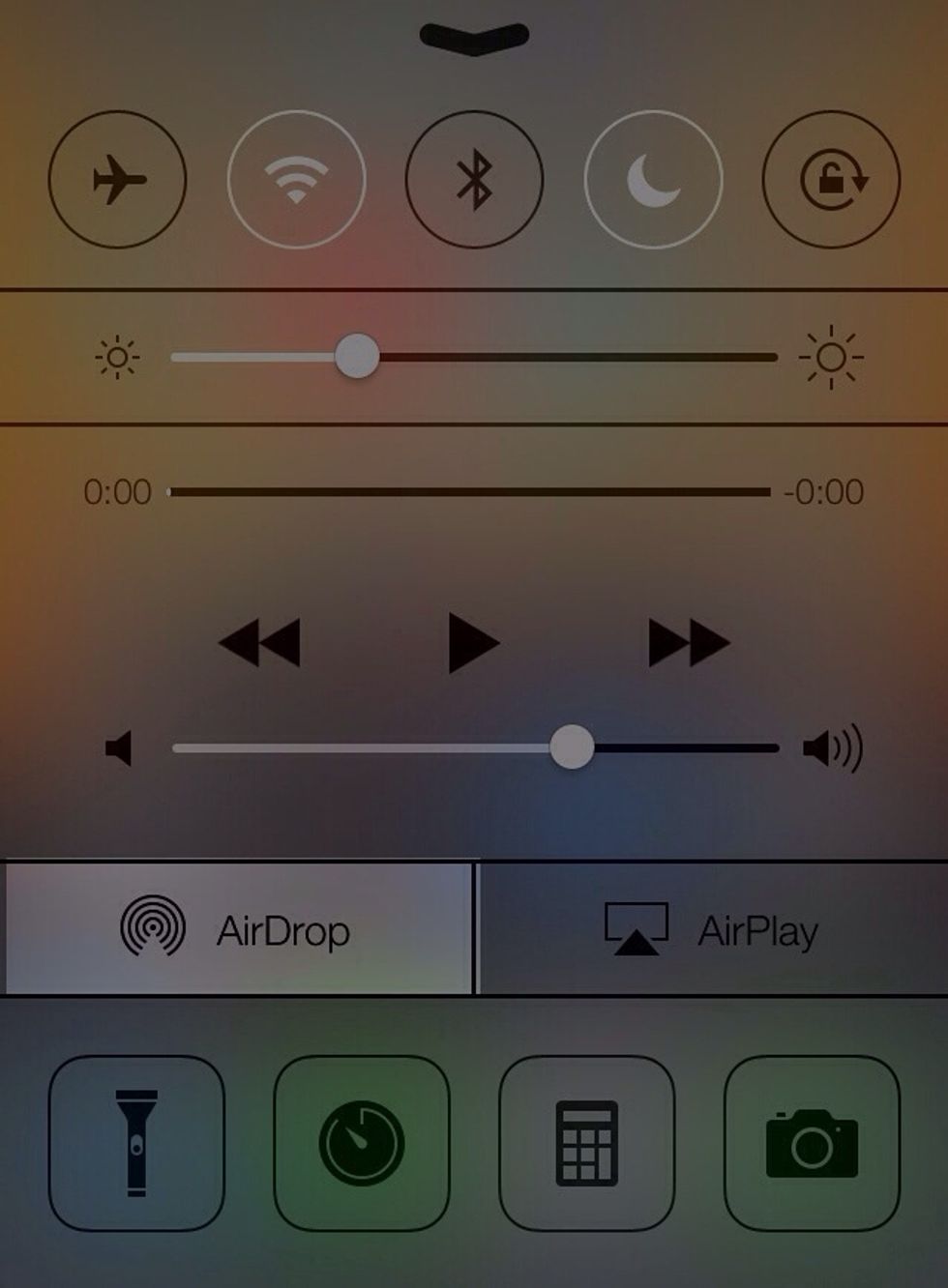 Make sure the friend you want to share something with has AirDrop enabled.