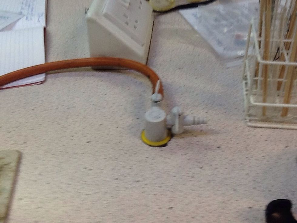 Make sure the gas supply is not leaking or the Bunsen burner is not got a hole in