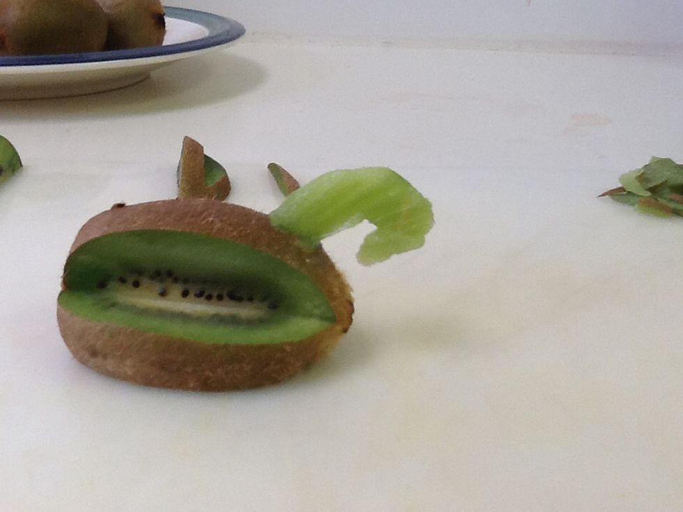 Make sure the head fits inside the hole. Make adjustments if needed to the head or hole. Place the head off to the side when done with adjustments.