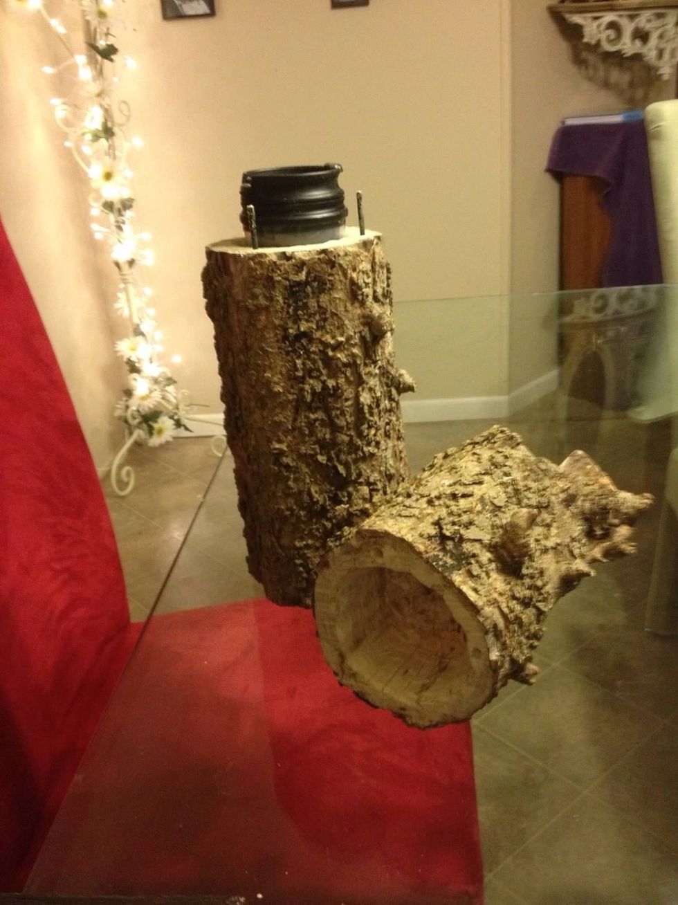 Make sure the hole is the correct size for the container your using.