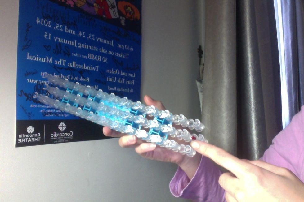 Make sure the red arrow is pointing away from you.