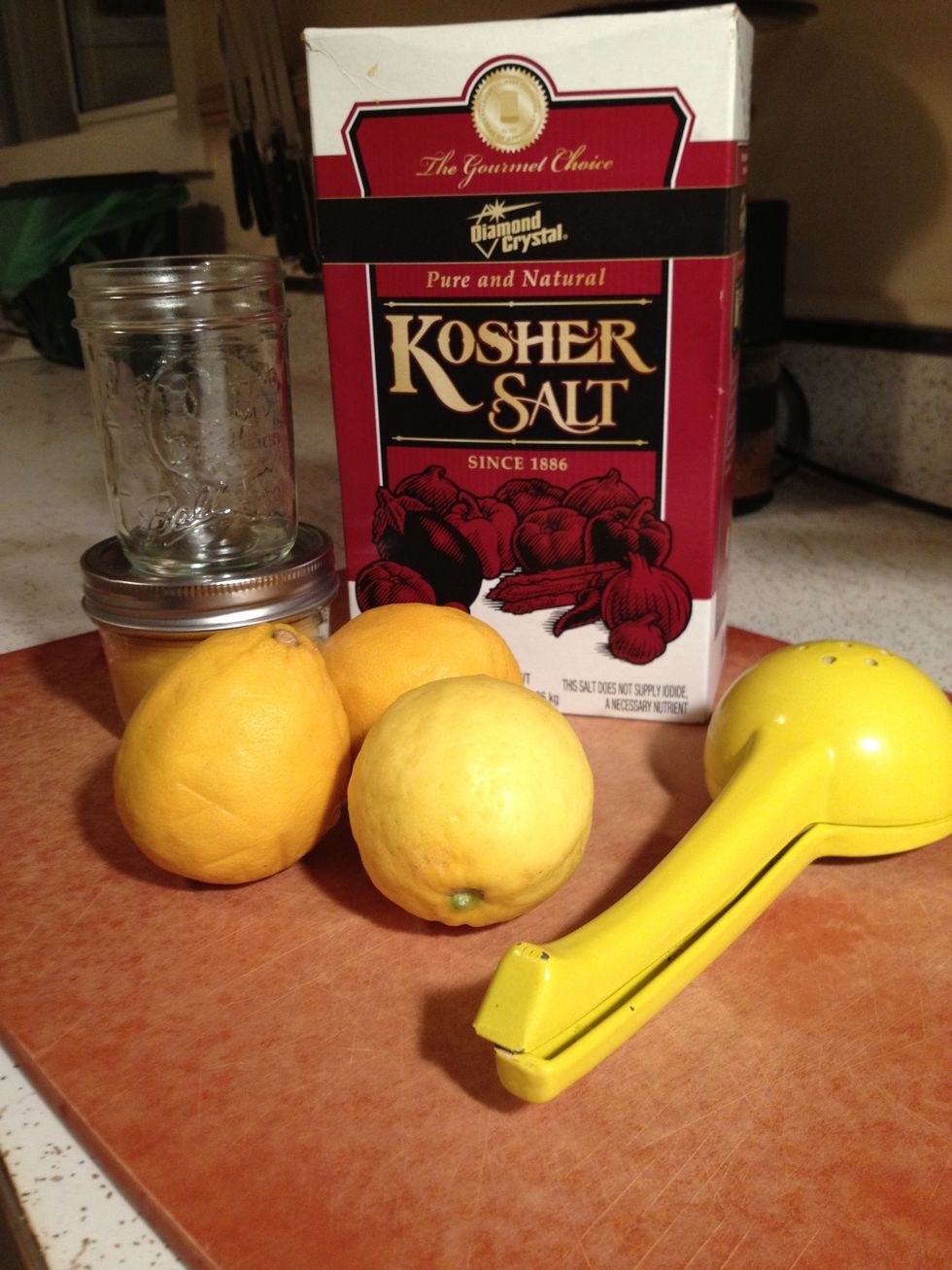 Make sure the salt is non-iodized, otherwise your lemons will have a strong aftertaste