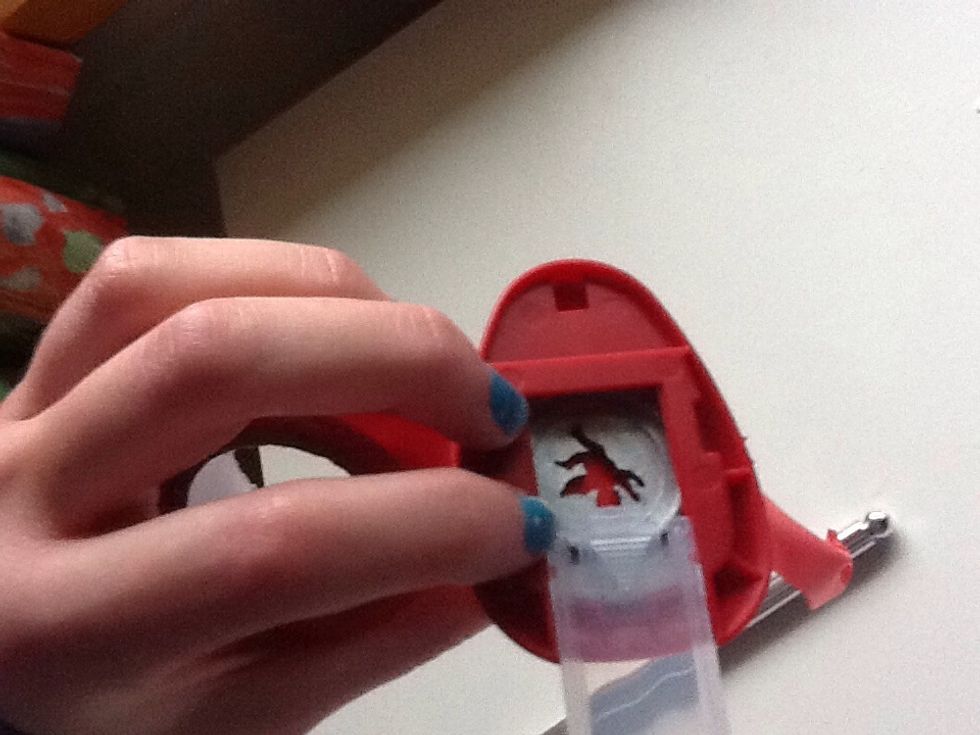 Make sure there are no mistakes before punching the hole