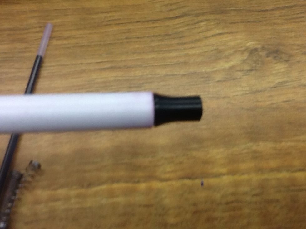 Make sure there is an end to stop the pen from going all the way through