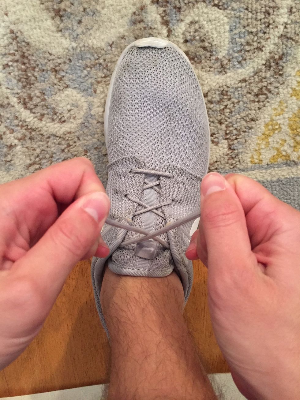 Make sure they are all pull tied and your foot is comfortable