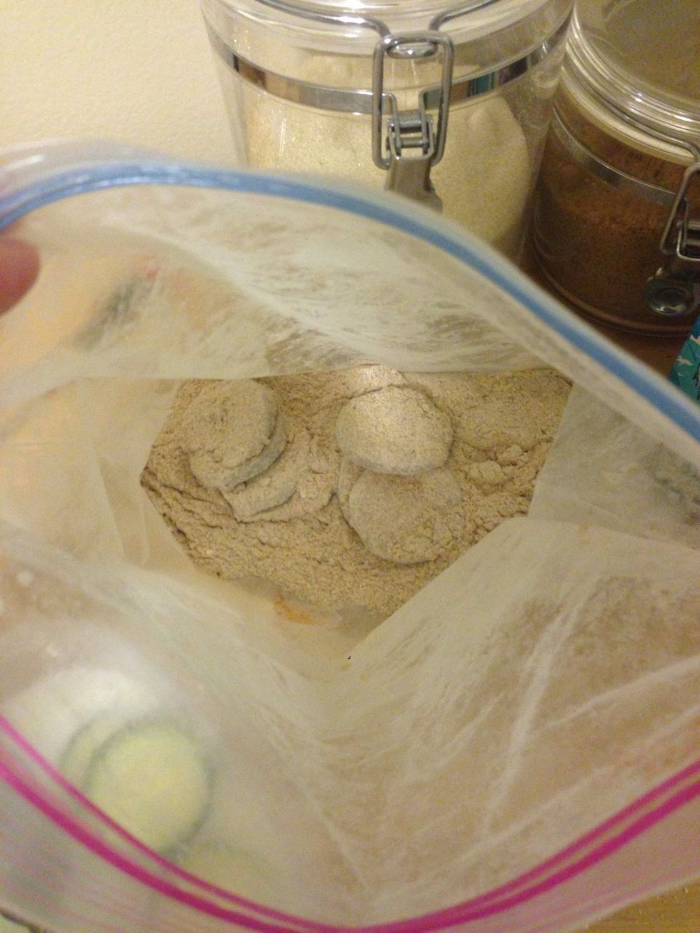 Make sure they are good and covered.