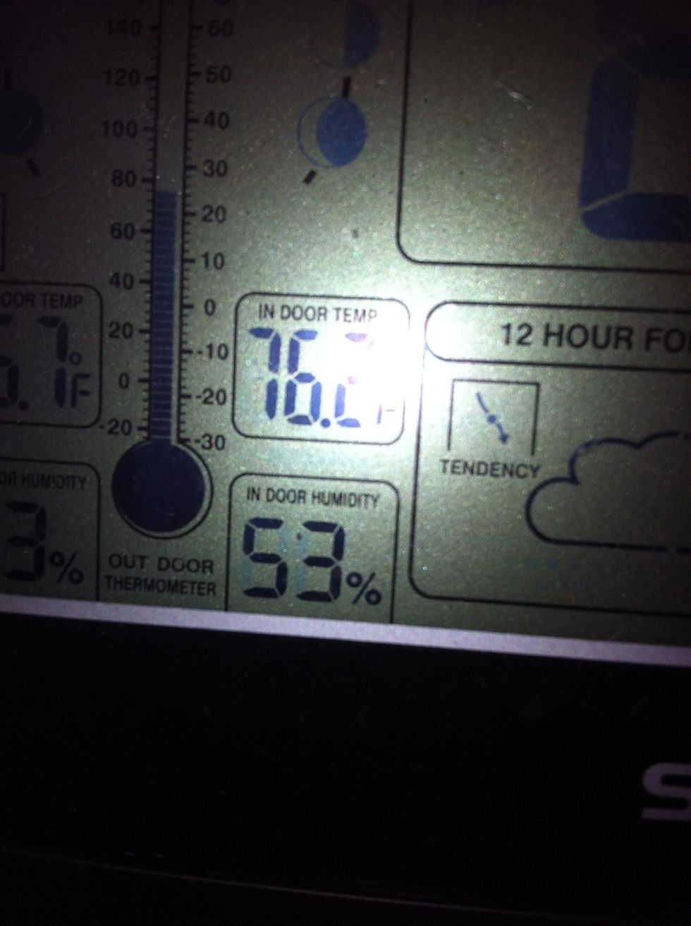 Make sure they humidity is under 55% and temperature under 80 degrees