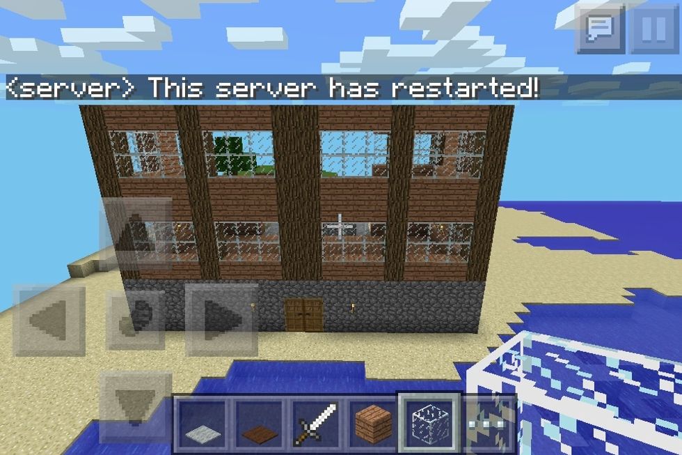 Make sure to add an entrance at the front.
