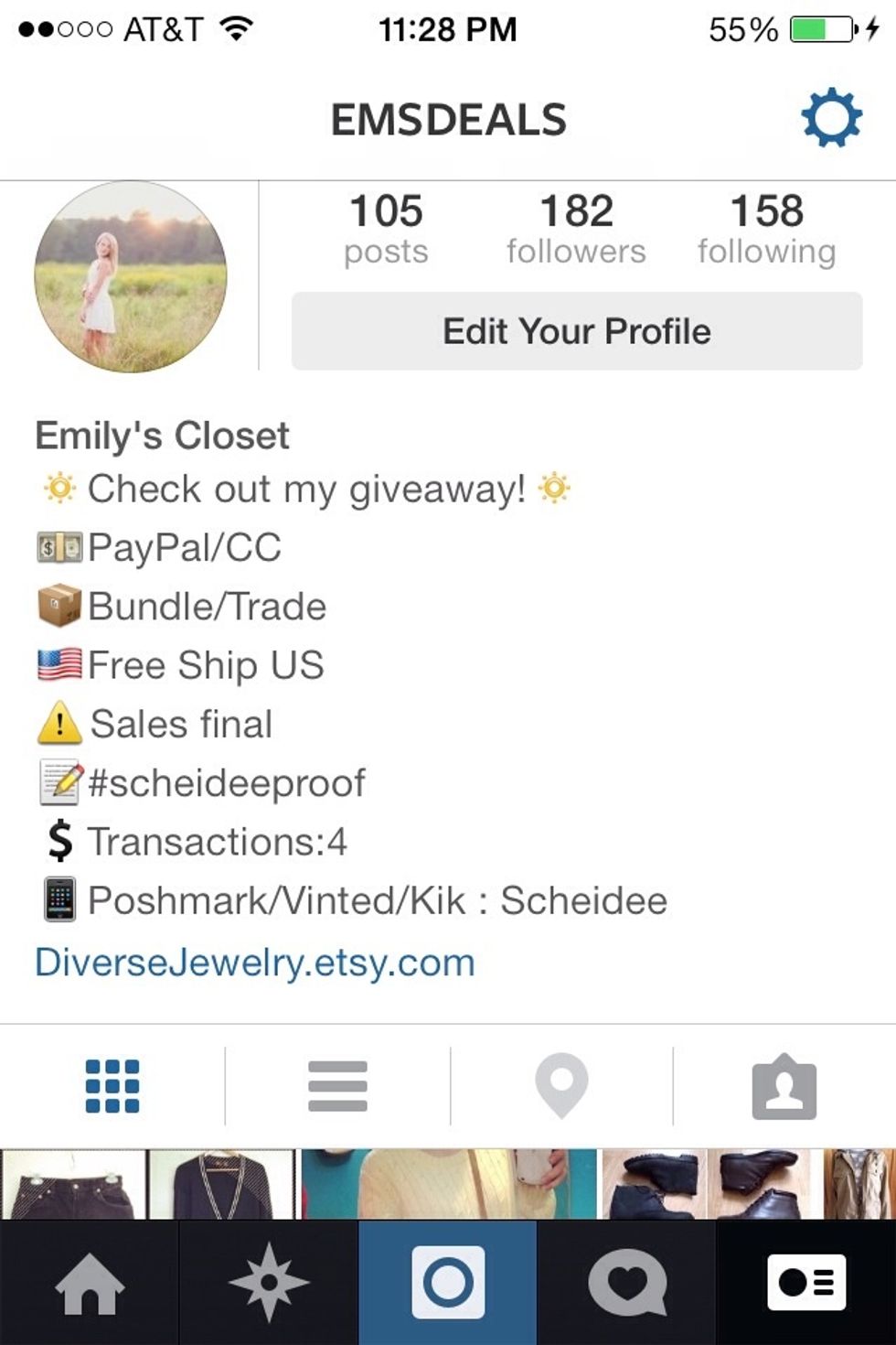 Make sure to add policies in your profile so buyers don't have I ask a bunch if questions. Be polite and honest on any clothing resale interface and you'll be surprised how well it works!