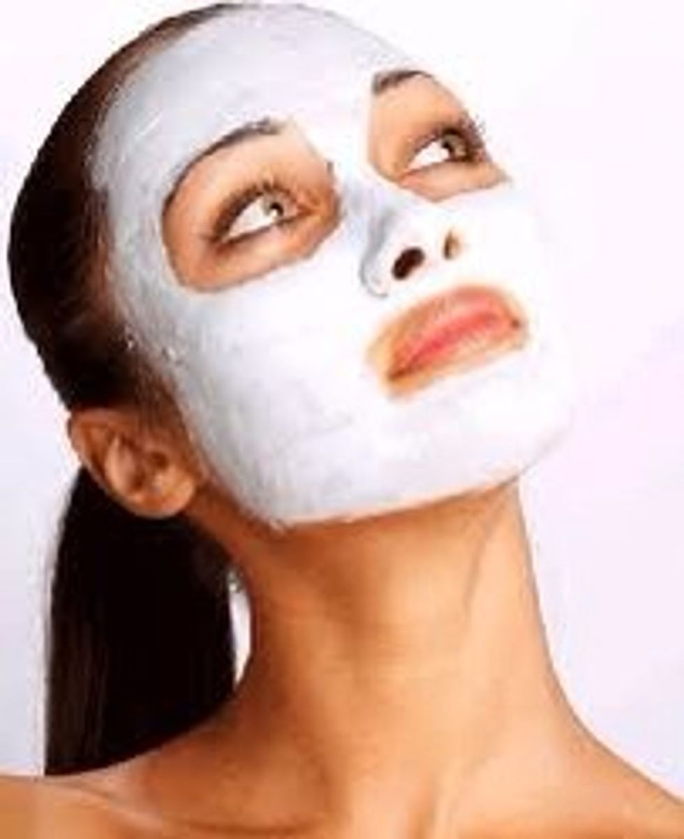 Make sure to apply a face mask once a week (preferably a homemade one) . A simple homemade face mask is egg yolks and mayonaise.It cleans out your pours and keeps your face fresh and hydrated!