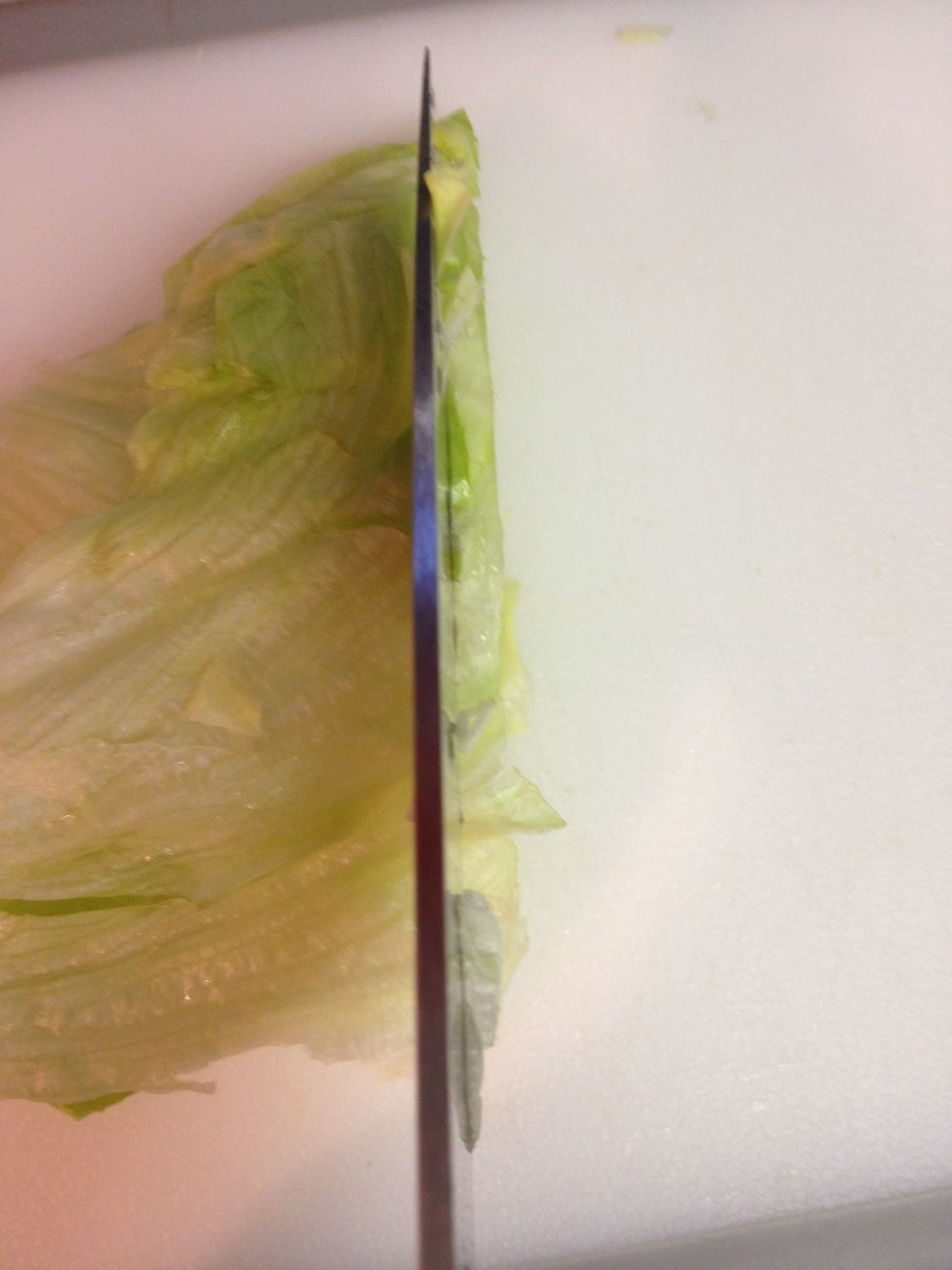 Make sure to cut it really thin.
