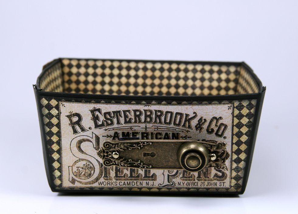 Make sure to finish the inside as well because it will show when the tags are removed.