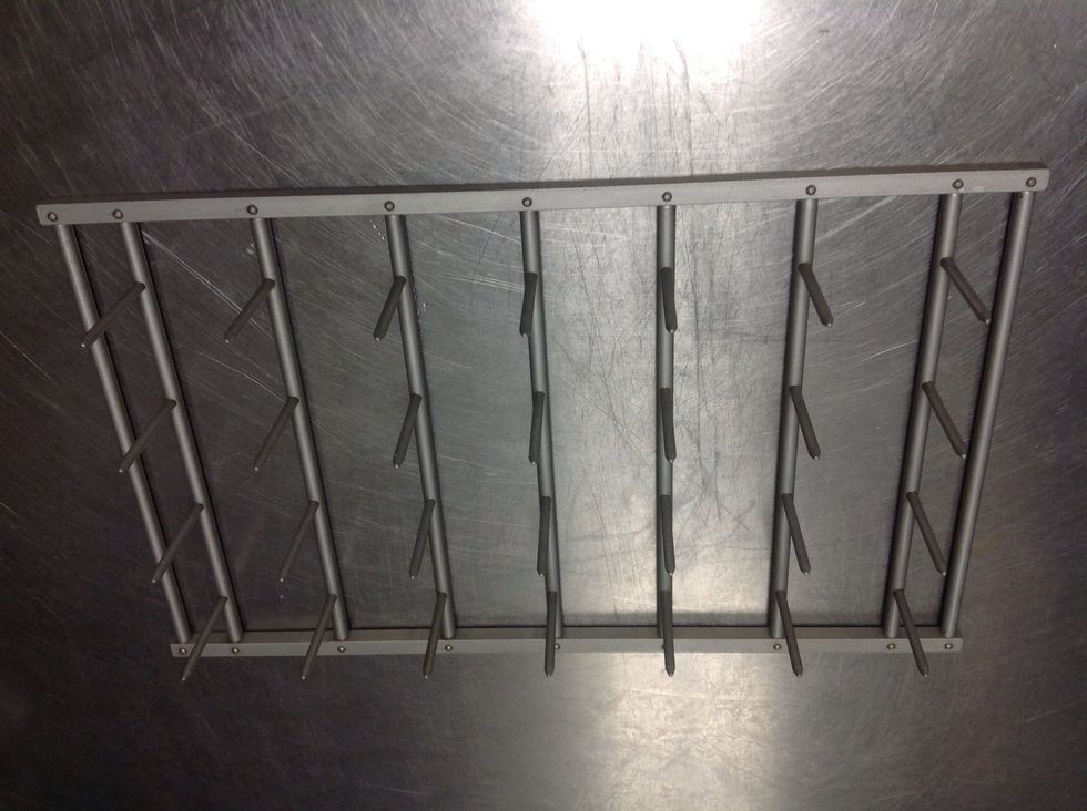 Make sure to oil the Blodgett Potato Spike