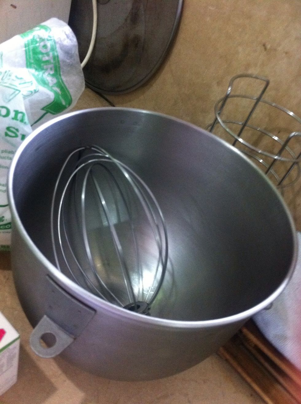 Make sure to put your mixing bowl and wire whisk in your frezer to make it colder. To have a better whipped cream result.