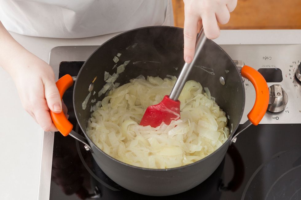 Make sure to stir every few minutes.