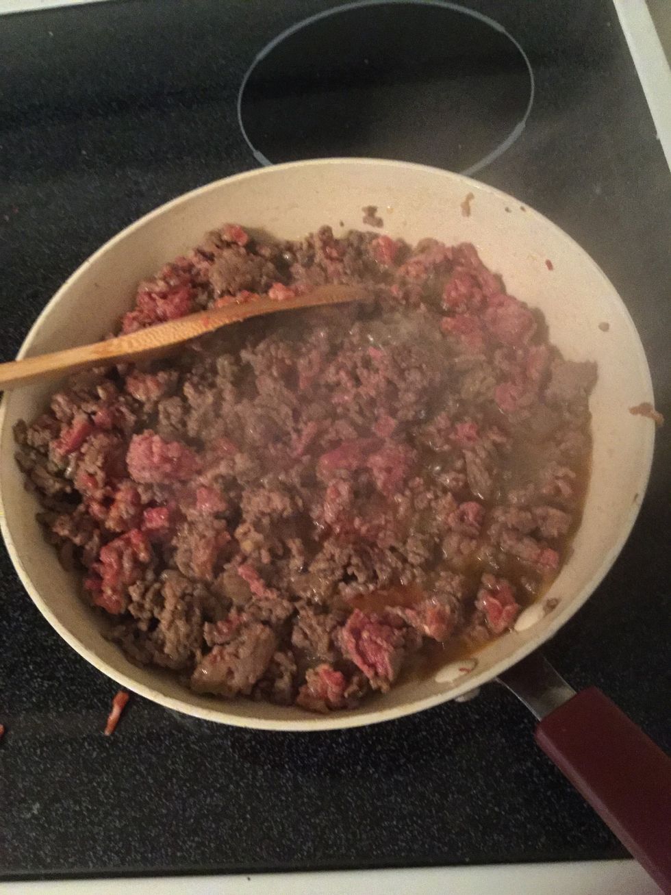 Make sure u cook it all the way thru