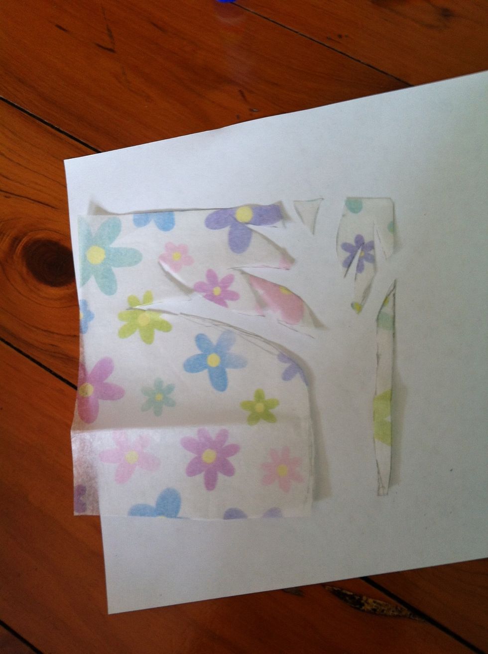 Make sure u keep the bits that is the background not the drawing, take care that u don't throw out the bits that might not be connected to the main part