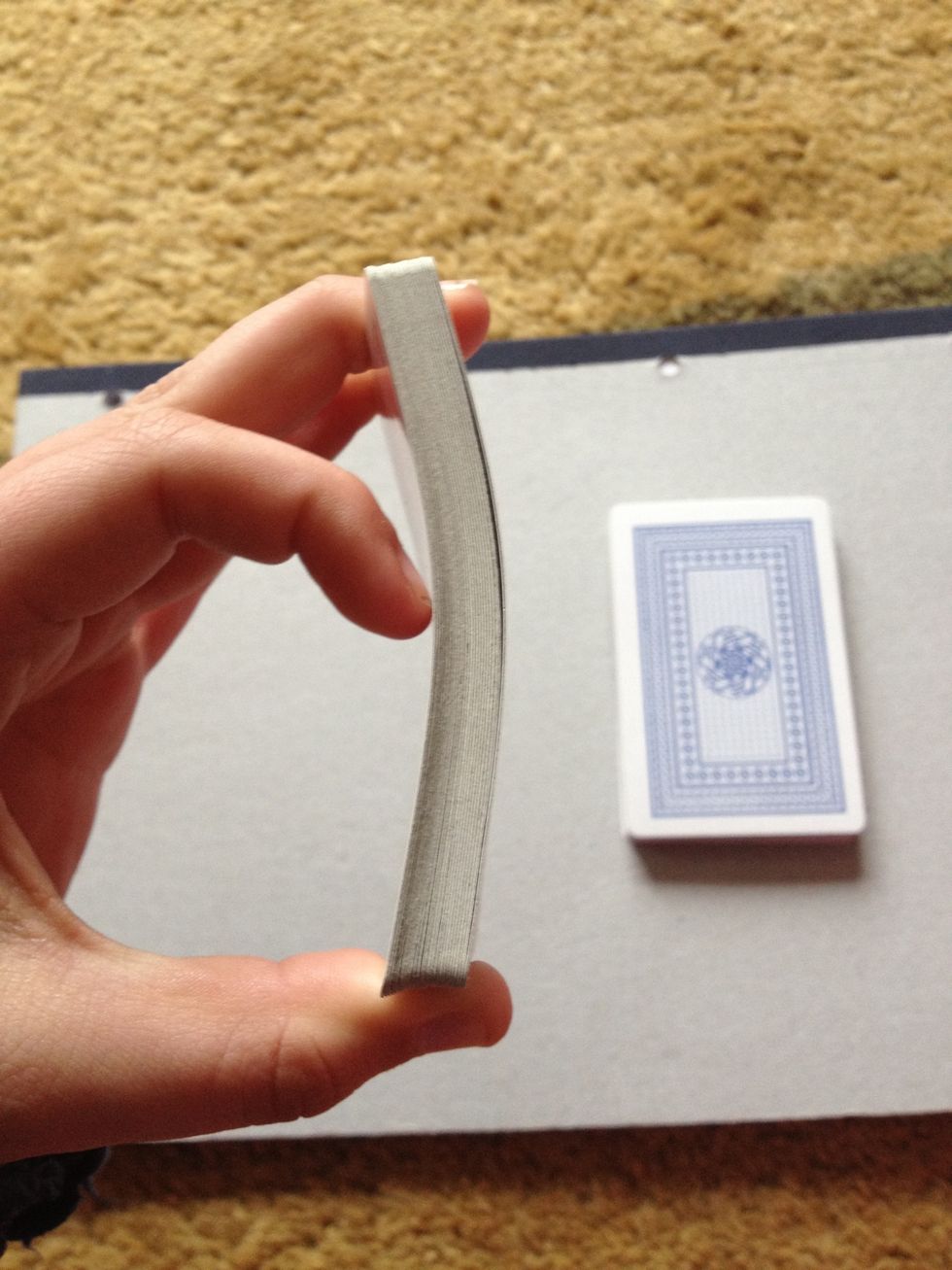 Make sure you are able to bend the pile slightly (use pointer to push slightly)