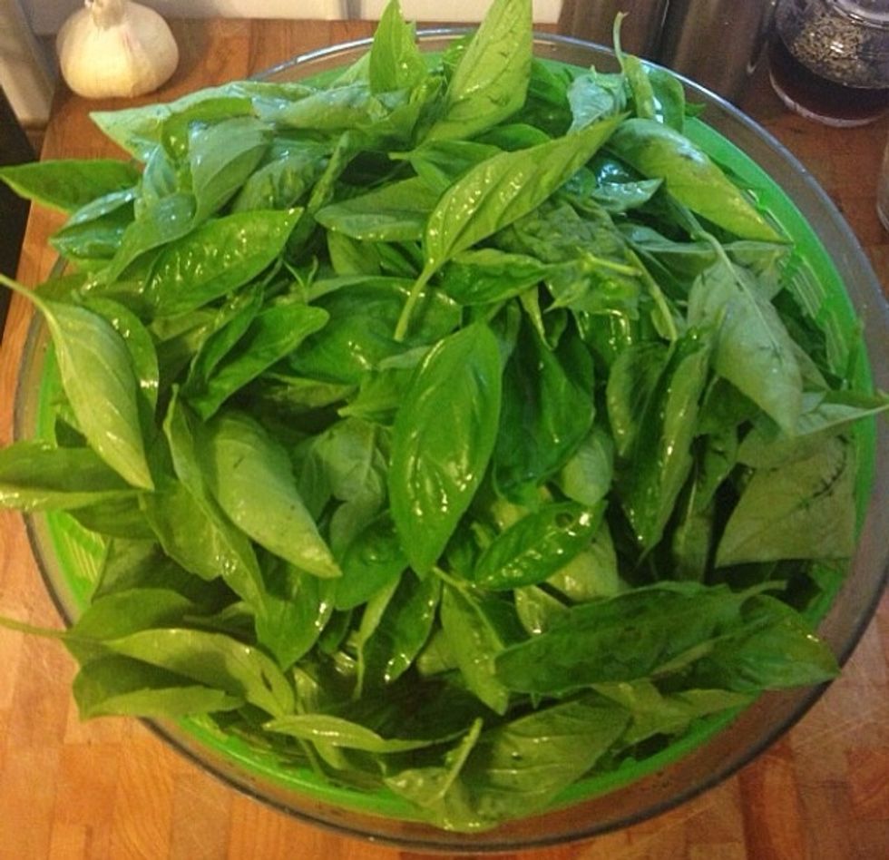 Make sure you are using fresh basil.