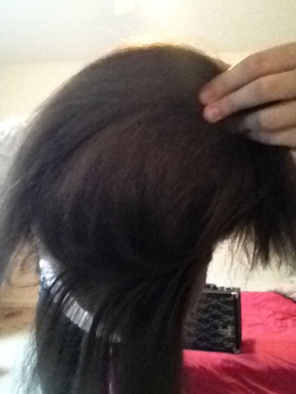 Make sure you conceal the ponytail holders