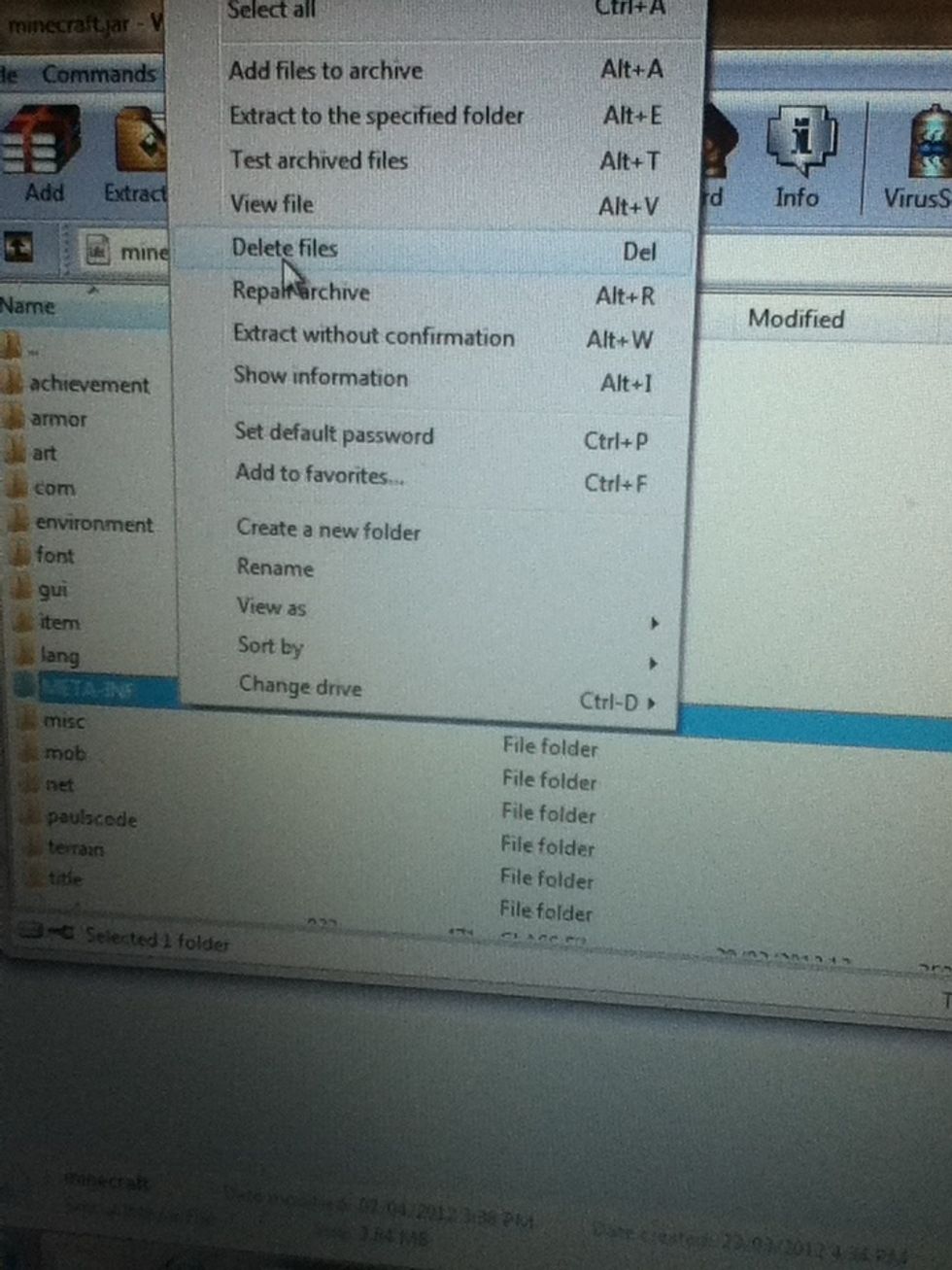 Make sure you delete the file "META-INF" or no mods will work