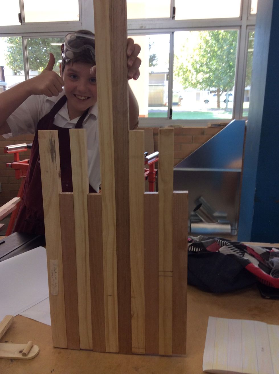 Make sure you glue your wood tightly so it doesn't fall apart