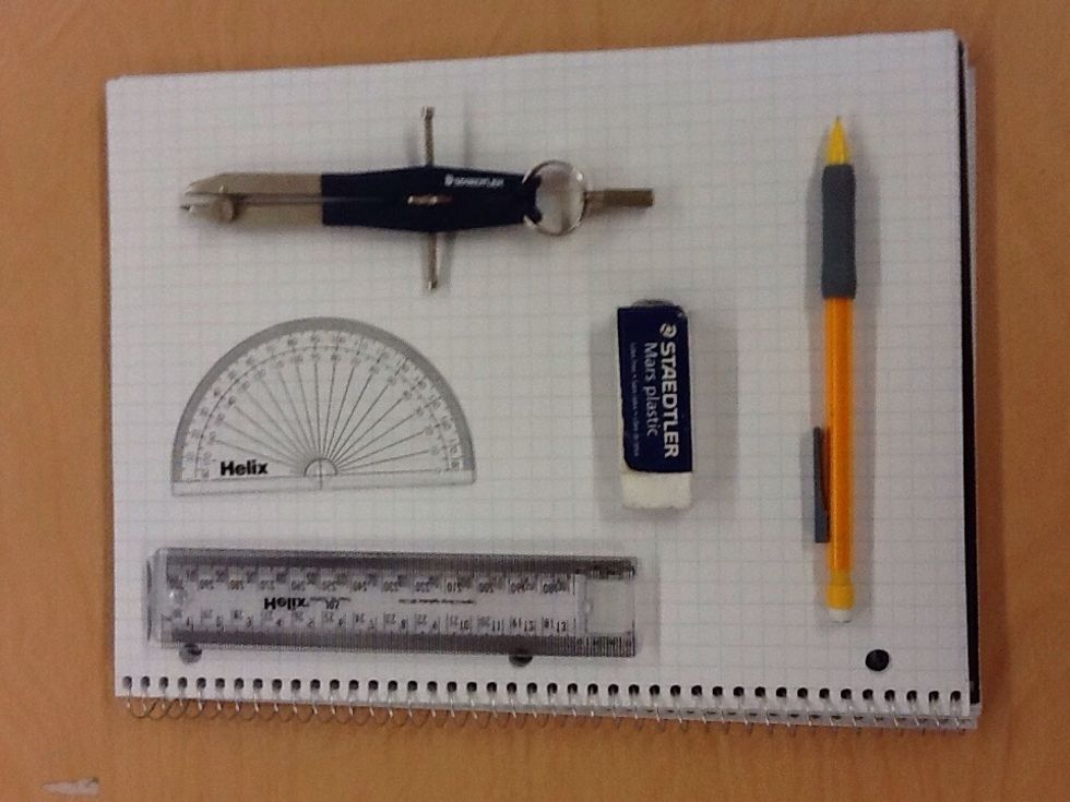 Make sure you have all your supplies ready