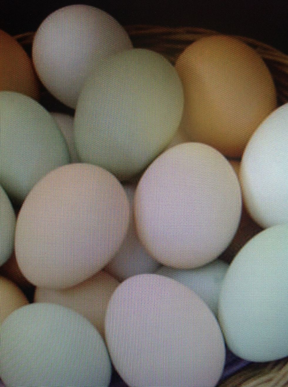 Make sure you have eggs or buy them from the store