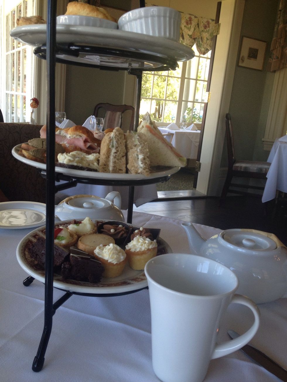 Make sure you have high tea in Victoria. It is a tradition in the city. We had tea at the Gatsby Mansion; it was only half as expensive as the tea at the Empress Hotel, but it was super nice.