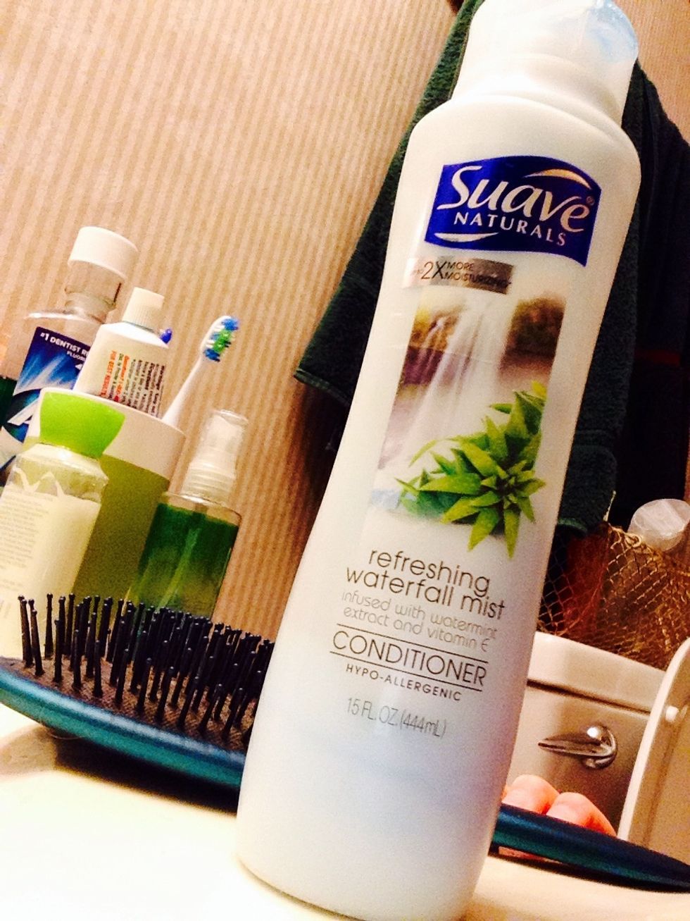 Make sure you have some conditioner. Any brand will do.