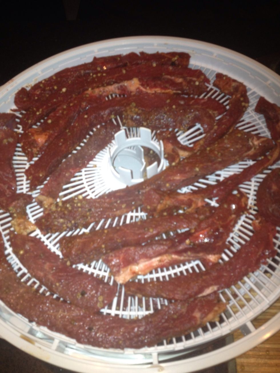 Make sure you have spaces between the meat for the air flow