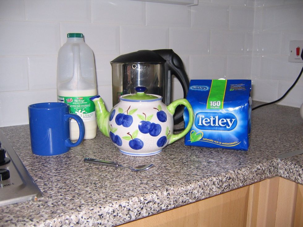 Make sure you have the items available.