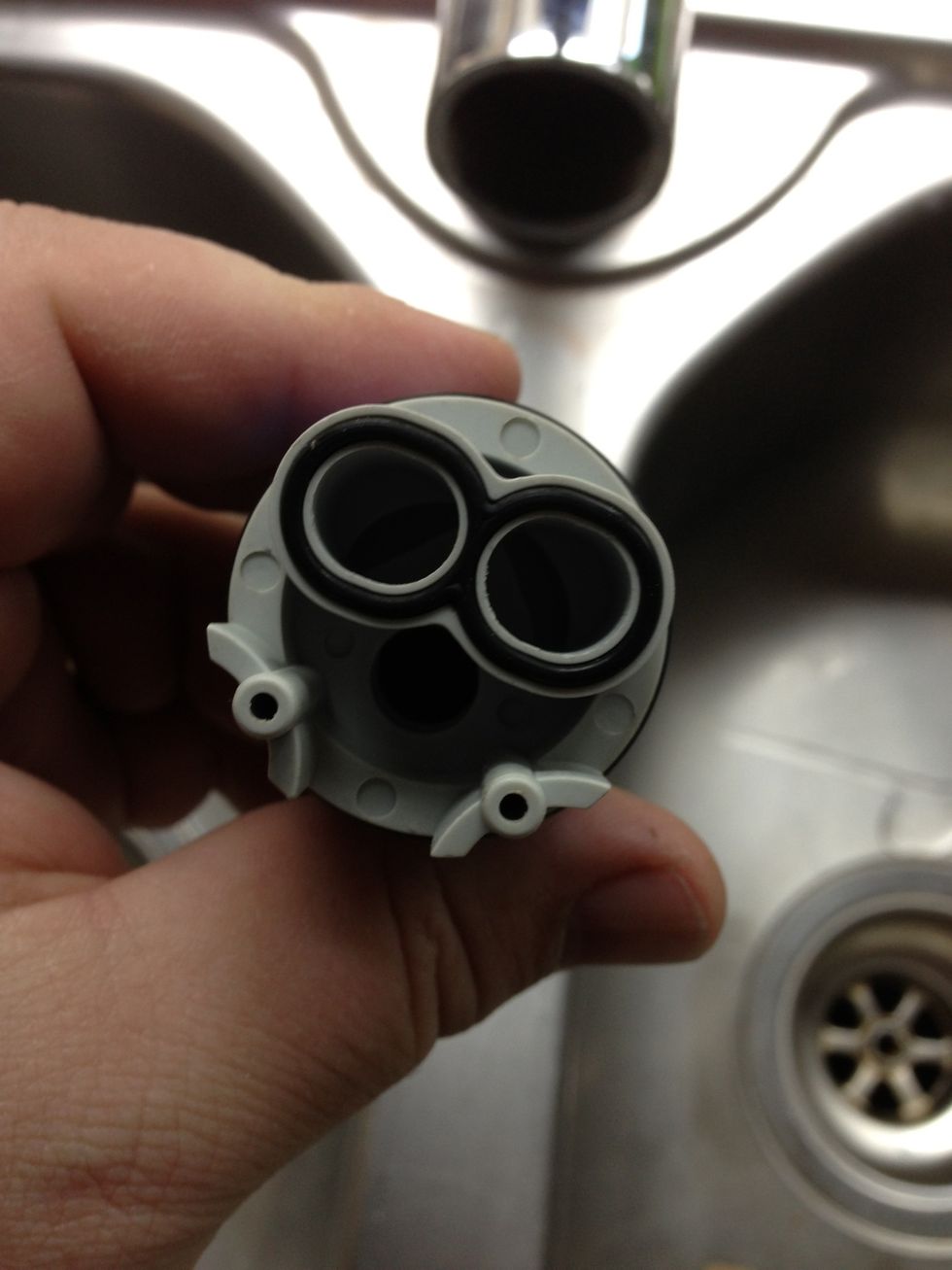 Make sure you line up the cartridge the right way, you can see inside the unit the hole positions to line it up to