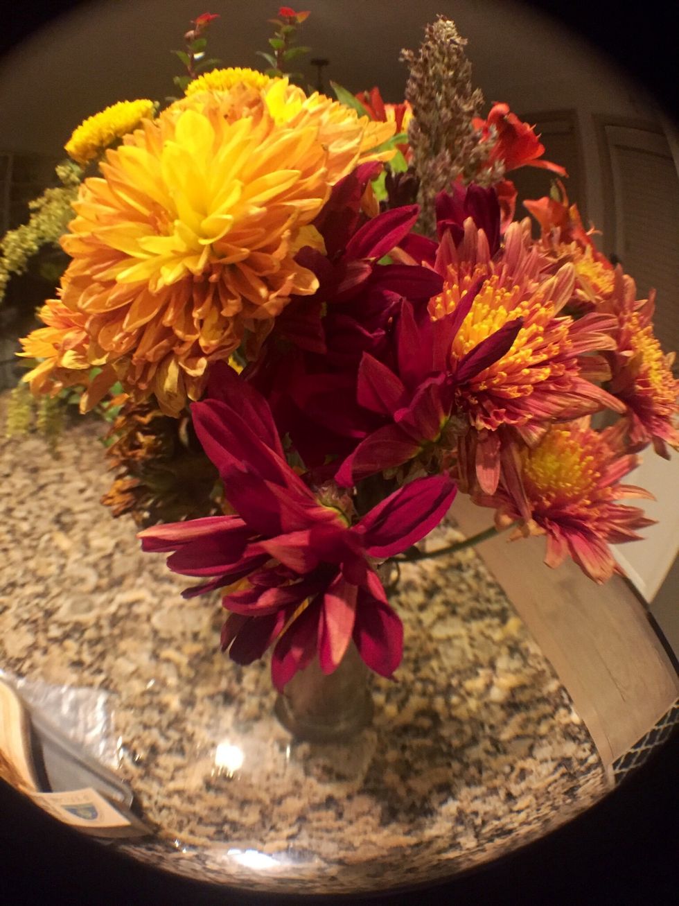 Make sure you love your flowers & That they Go well with the scent your baking (: