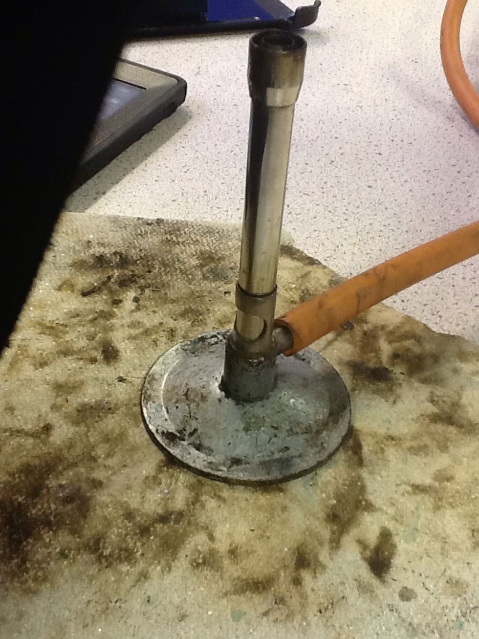 Make sure you put the safely fame on