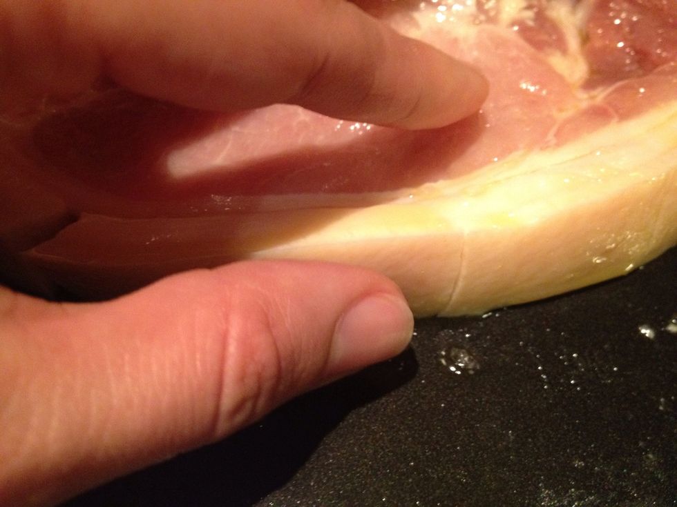 Make sure you rub it into the skin really well to produce lovely crackling