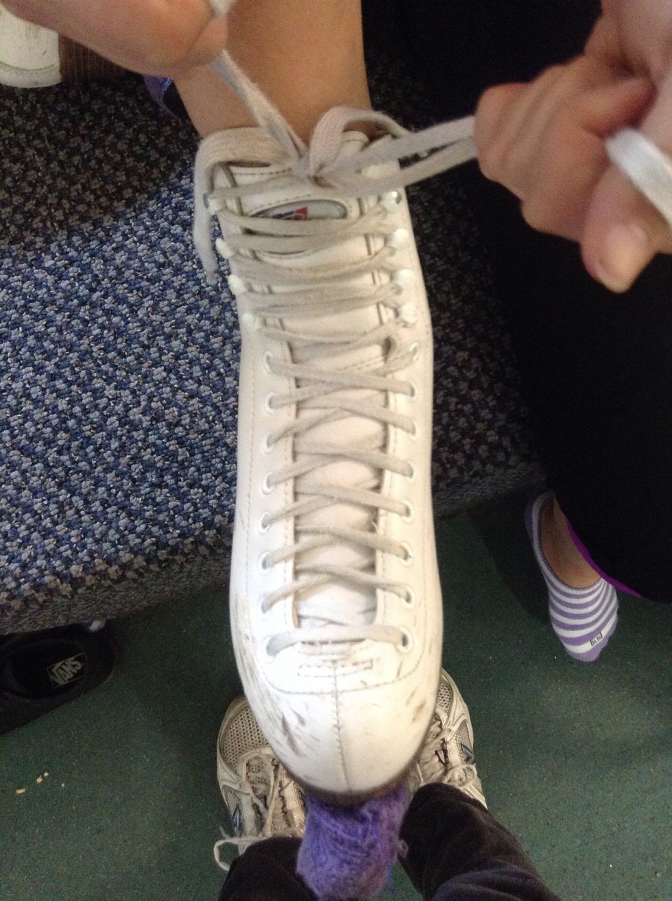 Make sure you tie them as tightly as possible.