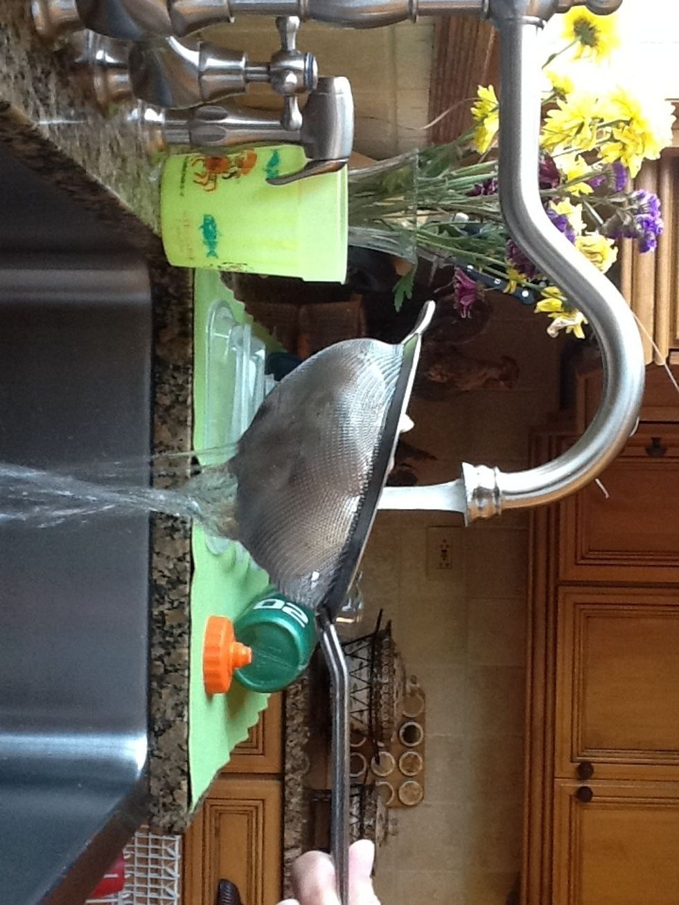 Make sure you wash the mushrooms!!