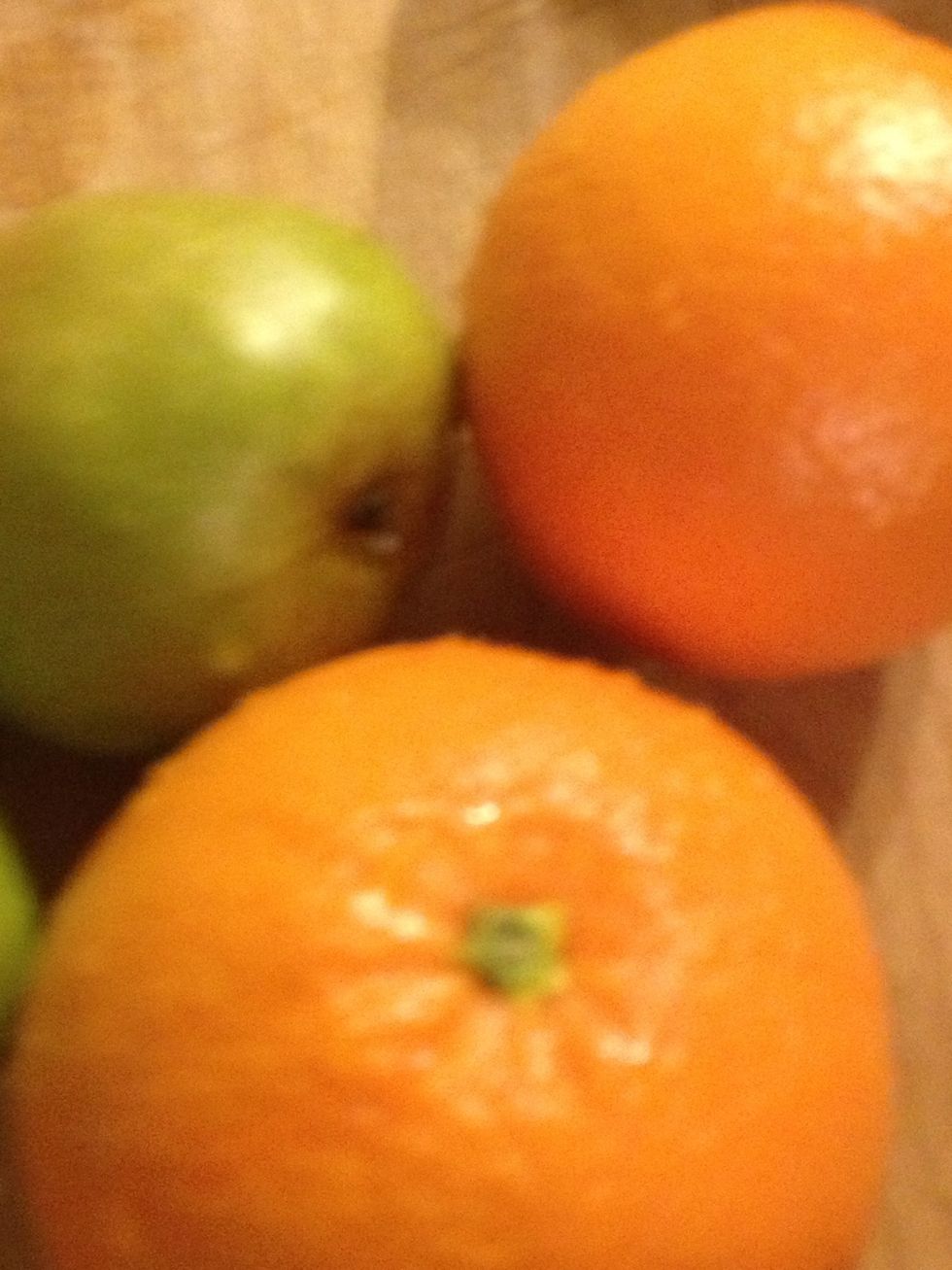 Make sure you wash your fruits in cold water before cutting them.