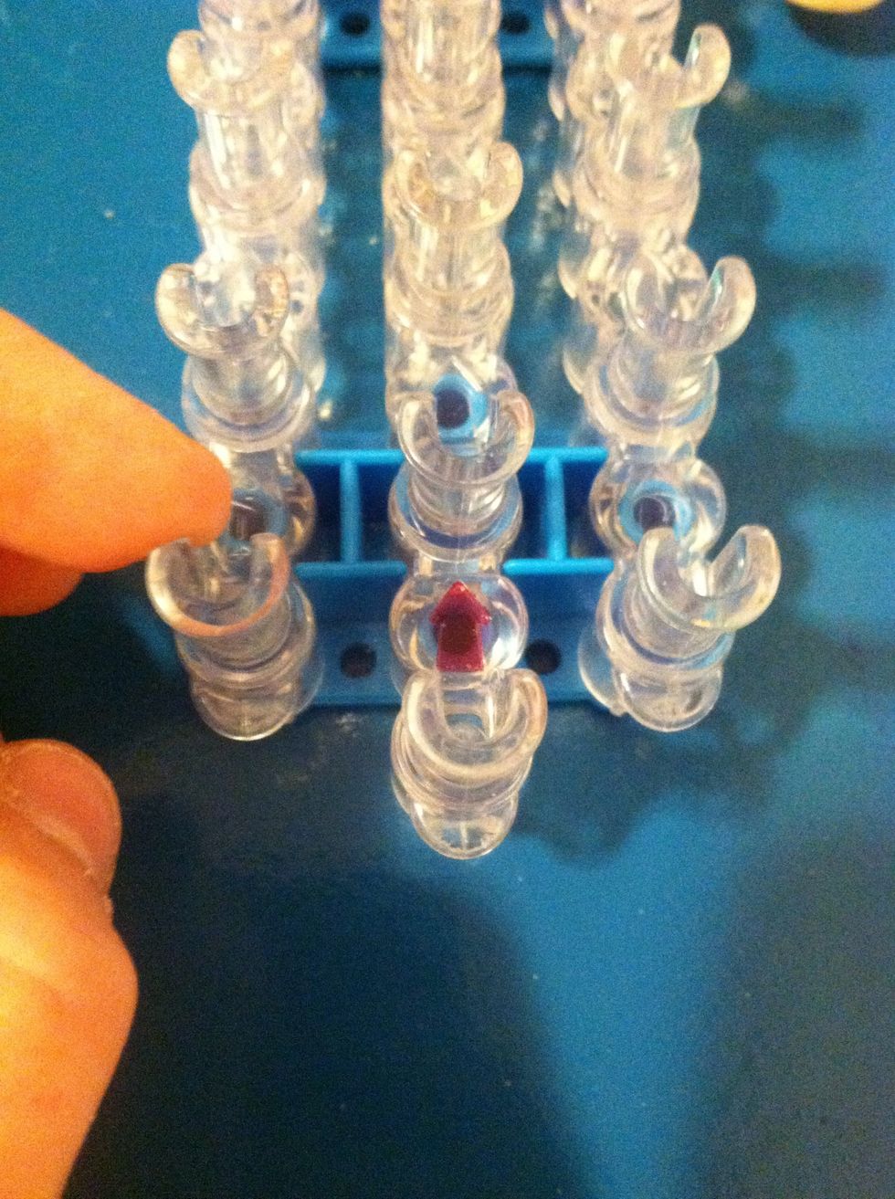 Make sure your arrows point away from you